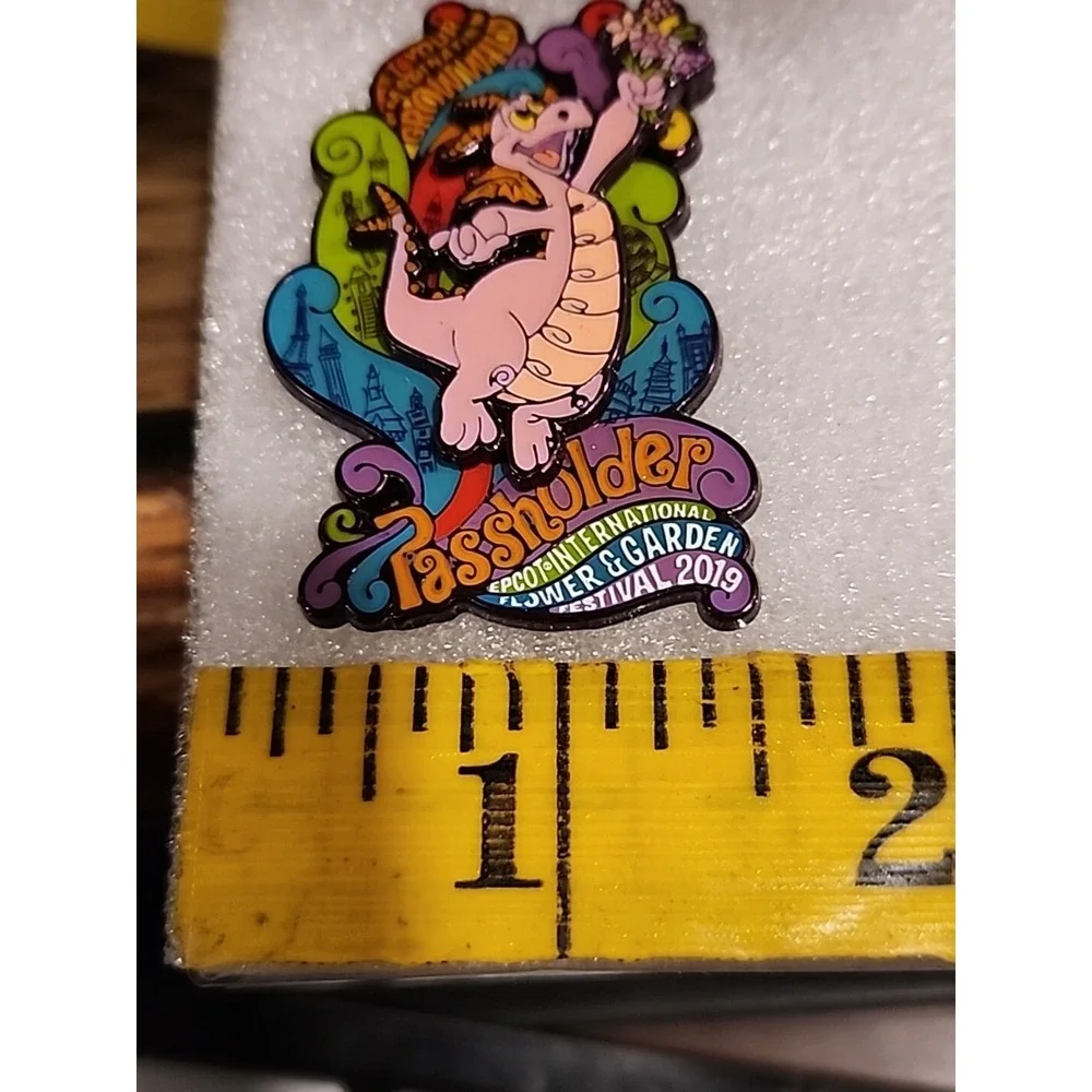 Disney Pin FIGMENT PURPLE DRAGON EPCOT MASCOT IMAGINATION Artist Proof AP